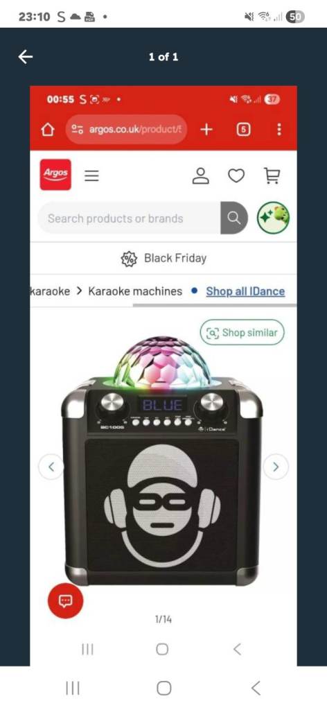 Karoake Bluetooth cube