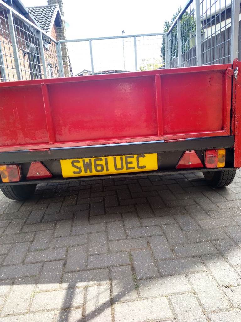 Trailer twin axel 
