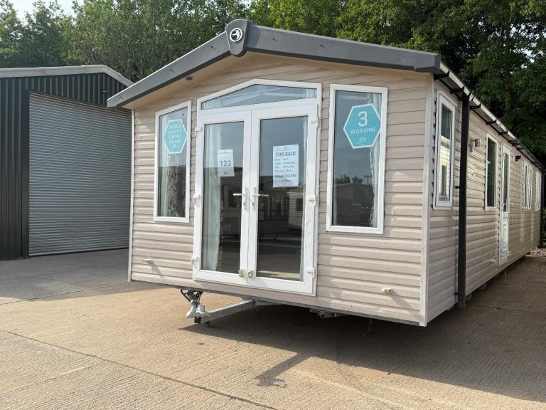 40x12ft 3 Bed Static Caravan with Rear Storage, DG, CH, Ensuite - Offsite Sale