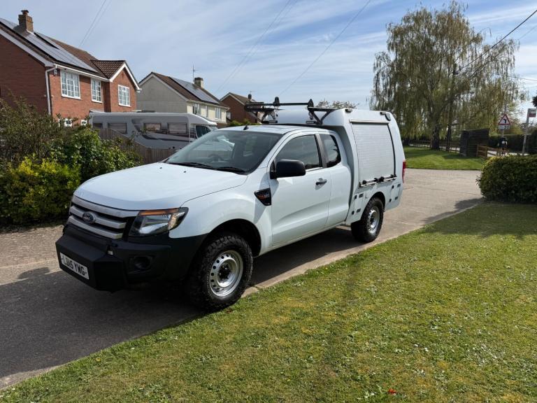 2015 Ford Ranger Pick Up EXTRA  Cab XL 2.2 TDCi  4WD RAMSEY WINCH, NO VAT  PICK UP Diesel Manual