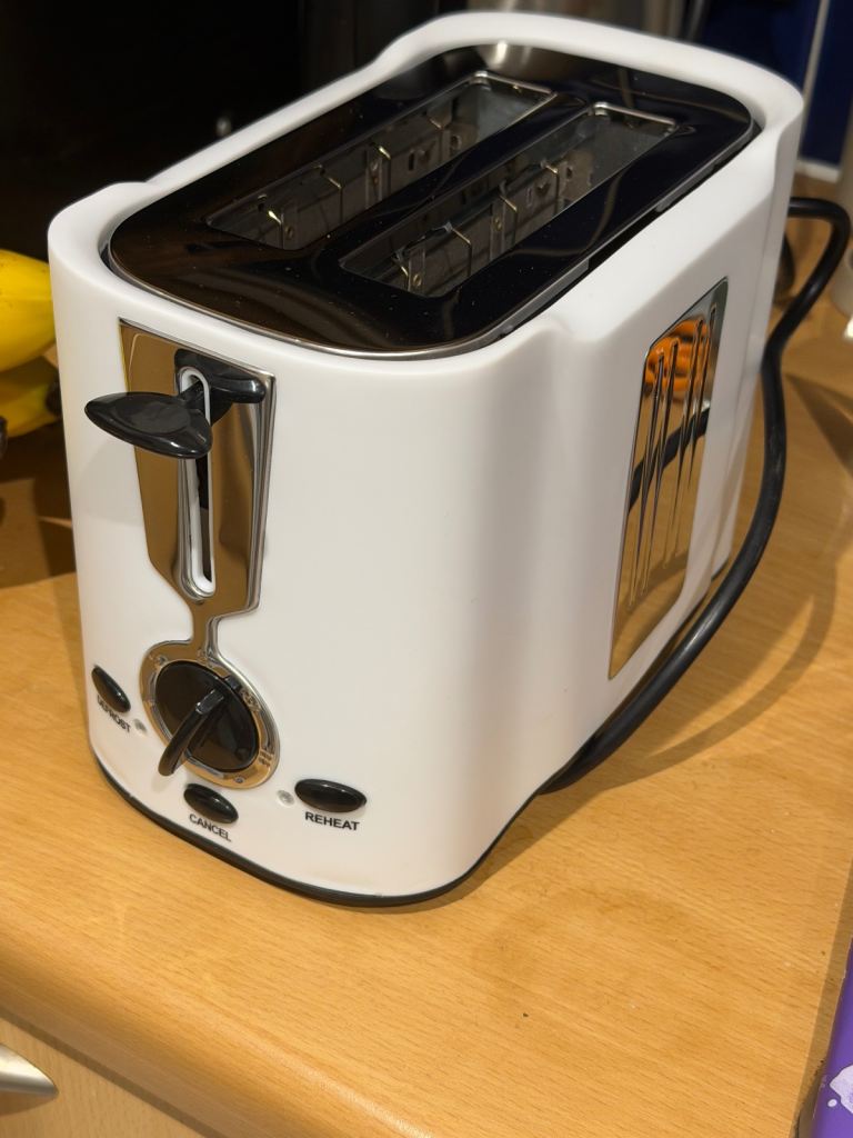 Toaster never used