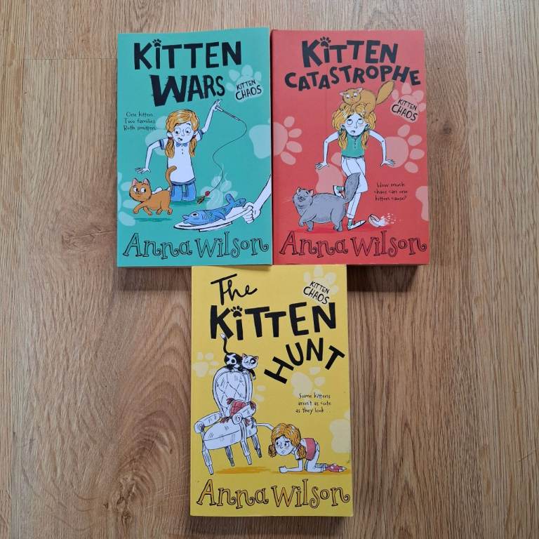 Kids Books Bundle - Kitten series (Anna Wilson)