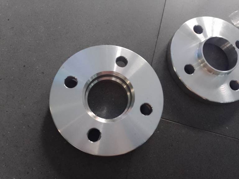 Fiat 500 Abarth wheel spacers and bolts.