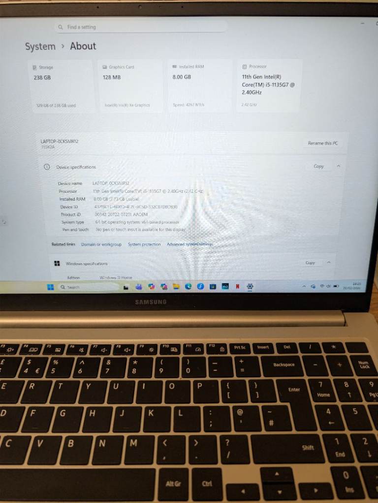 Samsung Galaxy Book 256GB