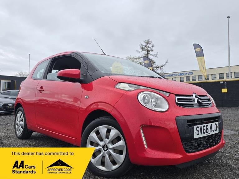 2016 Citroen C1 1.0 VTi Feel 3dr HATCHBACK Petrol Manual