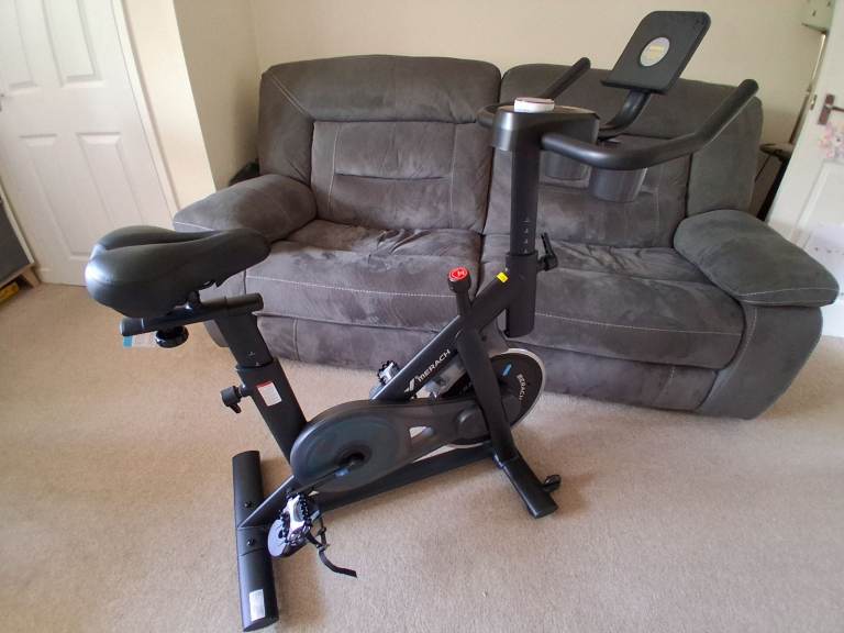 Merach exercise bike with LED display and Bluetooth 