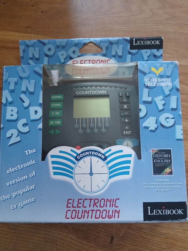 Lexibook Electronic Countdown Game - New in Box