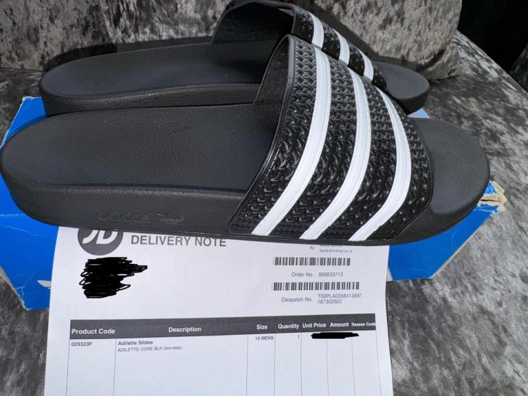 adidas Sportswear Originals Adilette Slides Men Women Sandales Slippers Size-13