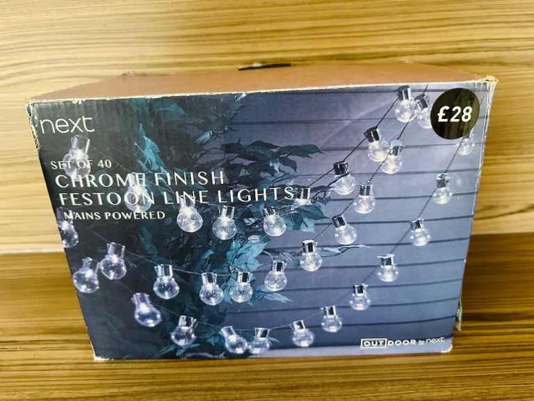Next Outdoor Lights £9 BNIB 
