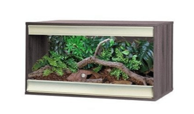 Vivexotic Viva + large reptile Vivarium and various heating lamps and controllers