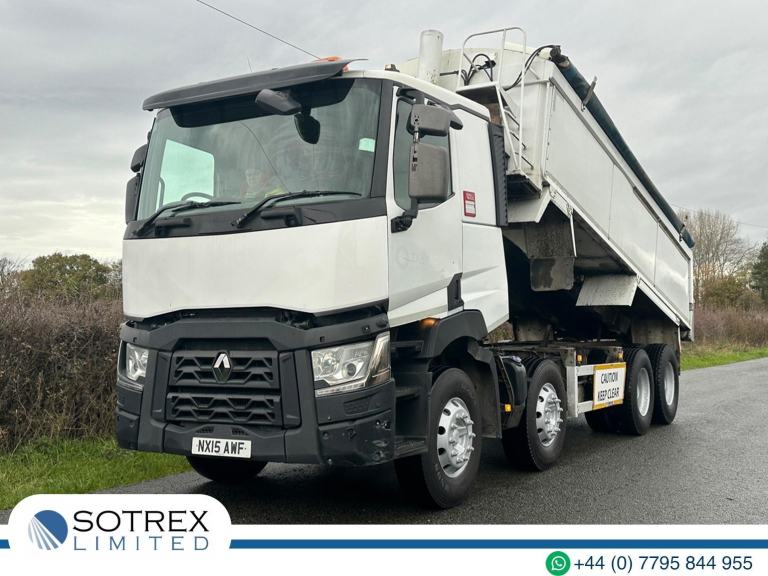 Renault C430 8 X 4 Insulated Alloy Body Tipper