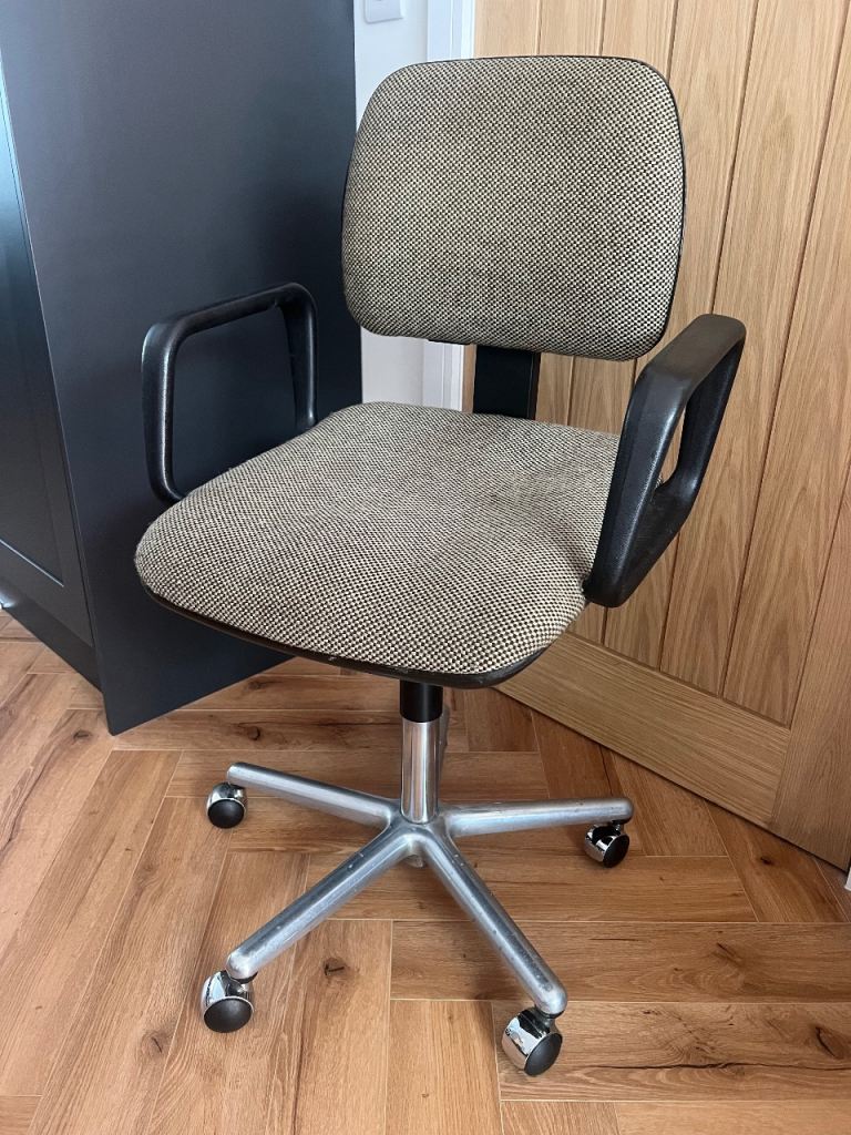 Vintage Retro German Klober Office Swivel Chair
