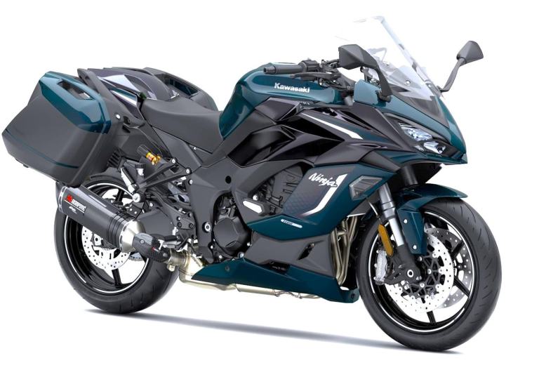 NEW MOTORCYCLE 2026 Kawasaki Ninja 1100 SX SE Performance Tour BLUE GREEN