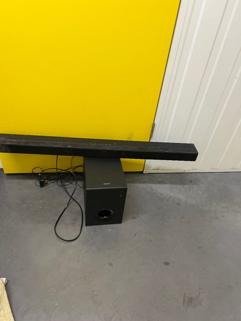 Sony sound bar and subwoofer with Bluetooth 