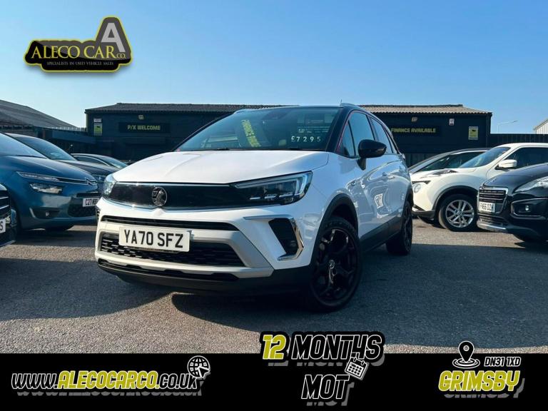 VAUXHALL CROSSLAND X 1.2 Turbo SRi Nav White Manual Petrol 2020