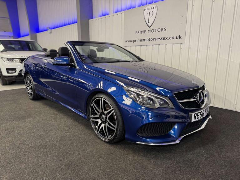 2016 Mercedes-Benz E Class 3.0 E 350 AMG Line Edition Premium D Auto 2dr Convertible Diesel Autom...