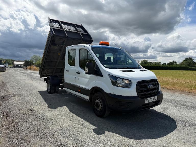 Ford Transit 2.0 350 EcoBlue Leader  Double Cab tipper  4dr Diesel Ma... 2020/70