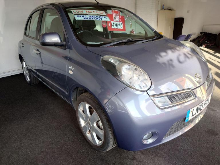 2010 Nissan Micra 1.2 16v n-tec 5dr HATCHBACK Petrol Manual