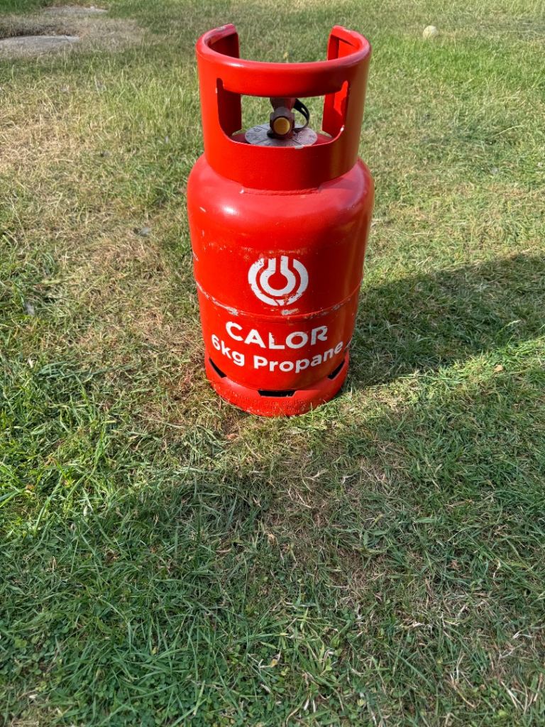 Full gas bottle 