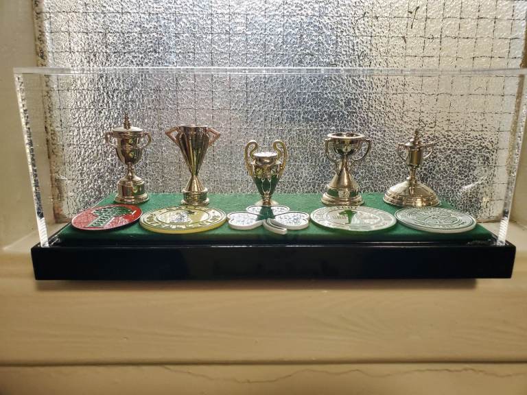 Celtic Trophy Display 