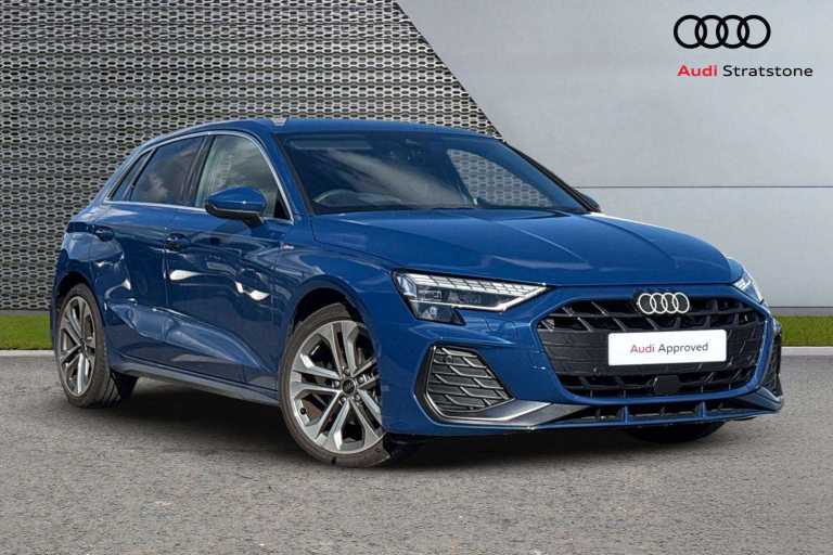 2025 Audi A3 35 TFSI S Line 5dr S Tronic Hatchback Petrol Automatic