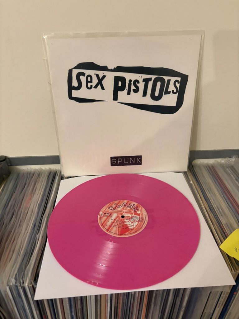 Sex Pistols ‎– Spunk LTD PINK VINYL LP MINT + INSERT