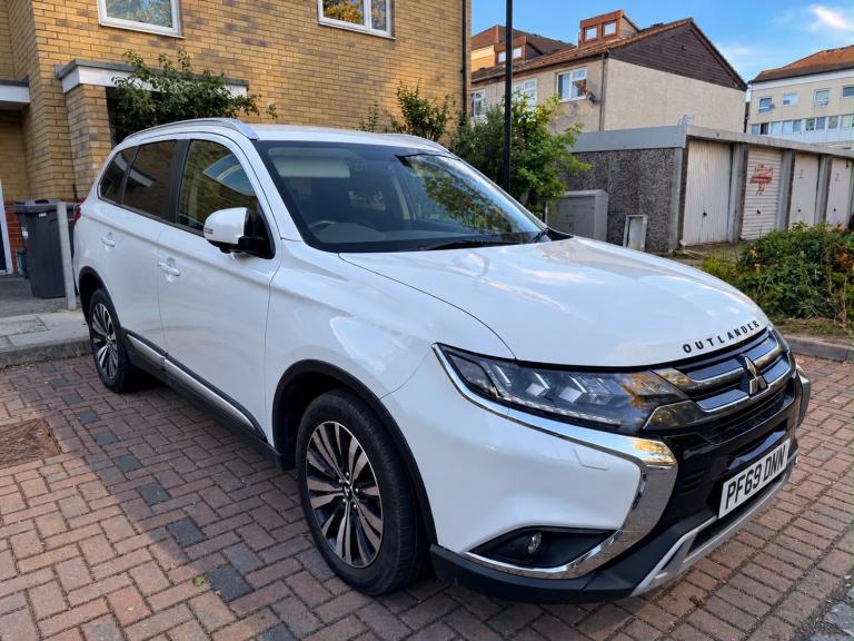 2019 69, MITSUBISHI OUTLANDER 2.0 EXCEED MIVEC CVT 4WD, 7 SEATER, AUTO, 57K, MOT, SH, LEATHER, ULEZ