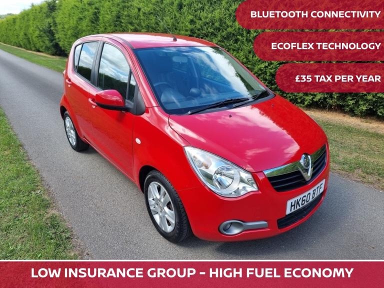 2010 Vauxhall Agila 1.2 VVT ecoFLEX SE 5dr HATCHBACK Petrol Manual