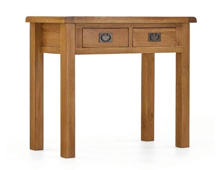 Oak laptop desk dressing table