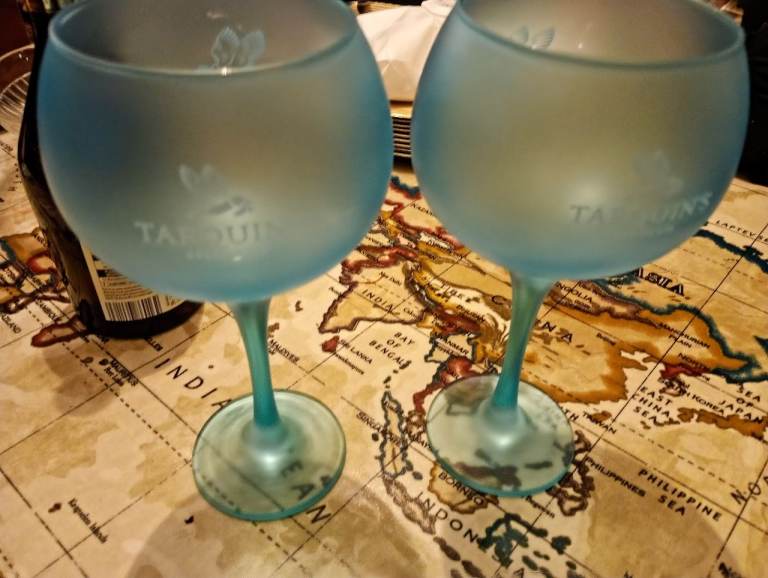 Gin glasses 