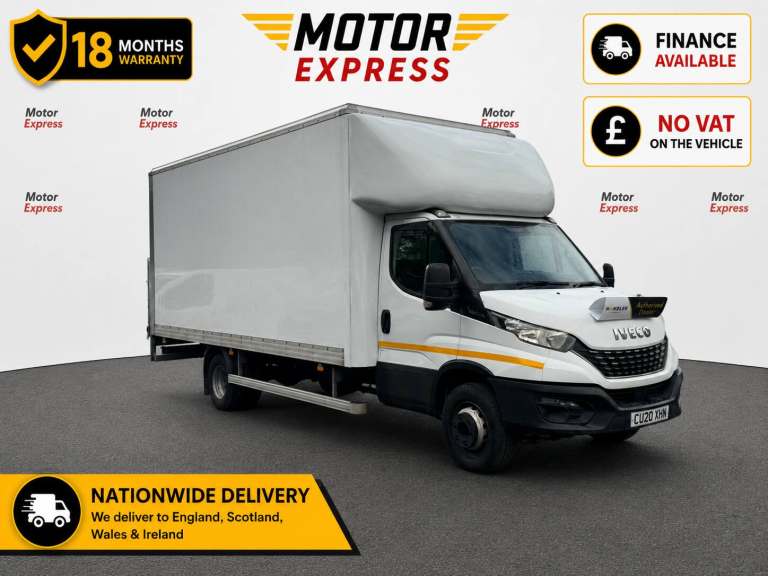2020 Iveco Daily 3.0 Fridge Box 3750 WB Hi-Matic NA Diesel Automatic