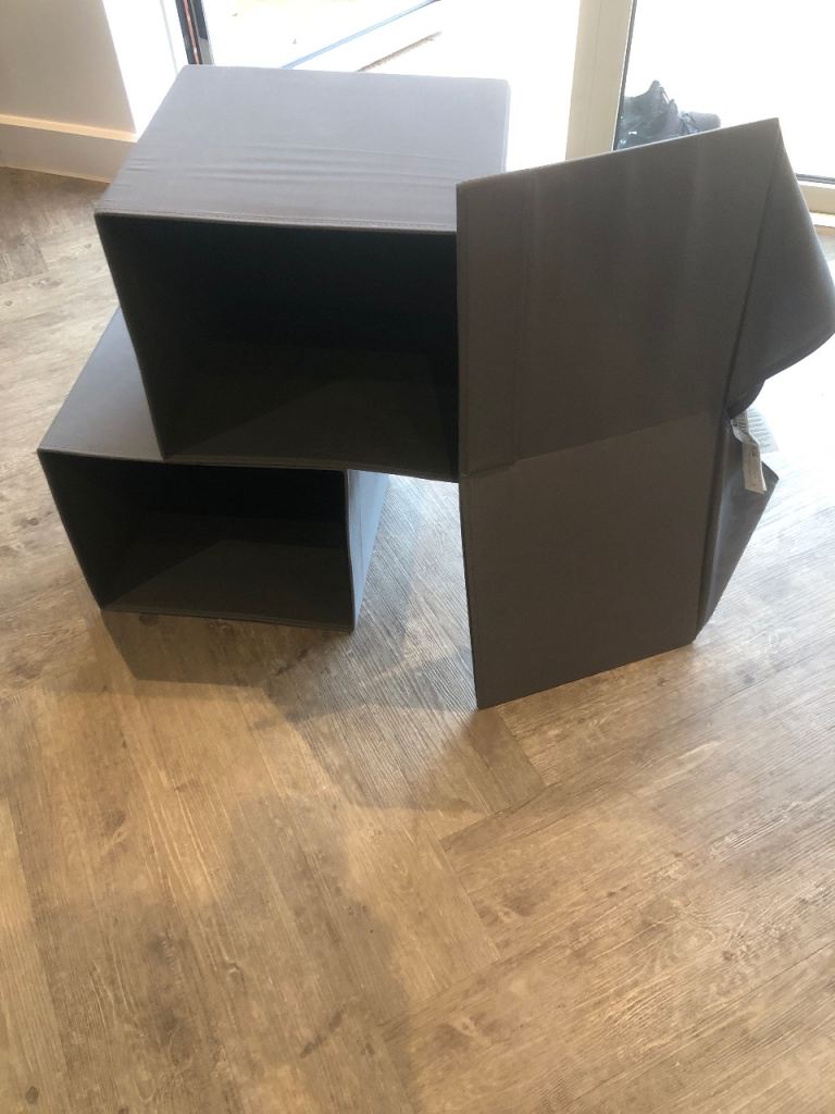 Ikea Drona Storage Box Foldable Set of 3