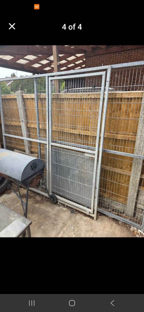 Dog run sections.