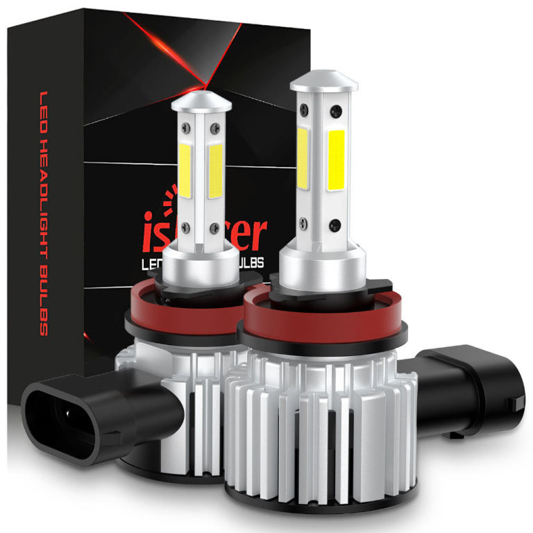 2 x ISINCER H11 LED HEADLIGHT 80w SMD COB HIGHPOWER BULBS SPOT FOGLIGHT LAMPS