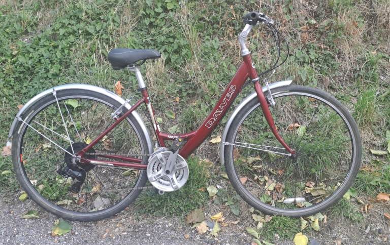 Ladies Dawes hybrid aluminium frame townbike 