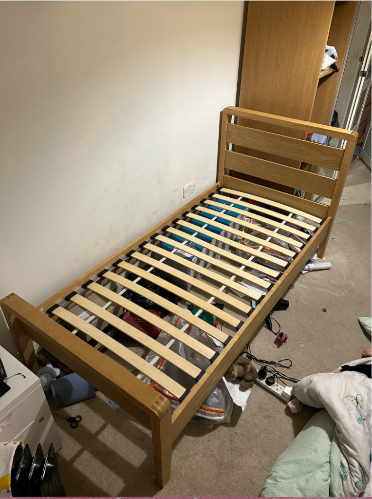 Oak Single Bed Frame