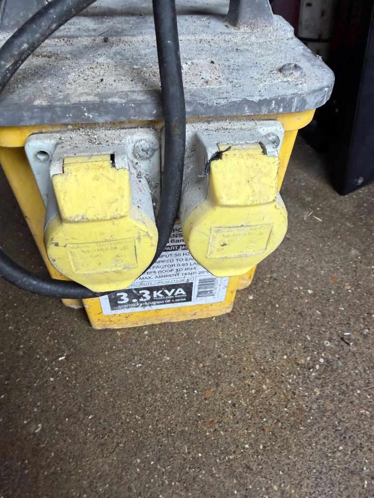 3.3 KVA Portable Transformer – Good Working Order
