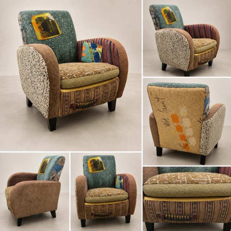 Joey D One-Off Handmade Art Chair | Exhibition Piece | Functional Art