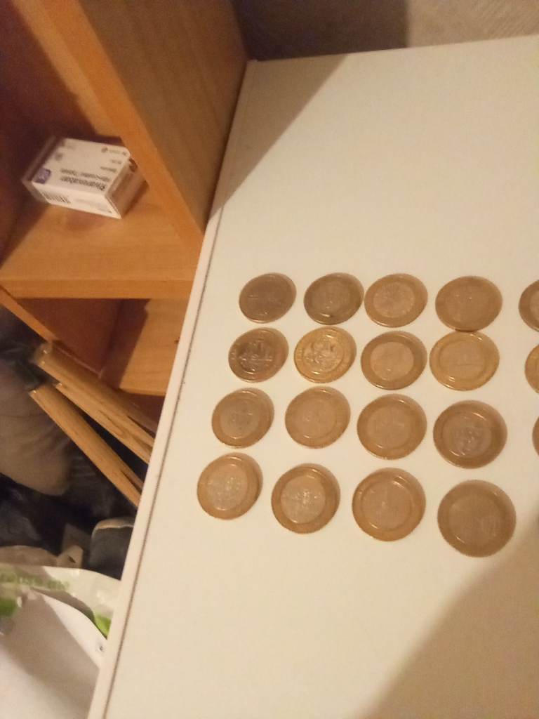 Rare Two Pound Coins.
