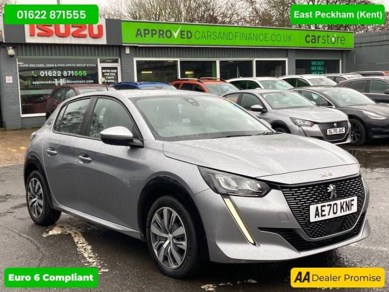 2020 Peugeot E-208 50kWh Active Hatchback, Electric Automatic, 6,100 miles, Euro 6 ULEZ, 7in T Ha...