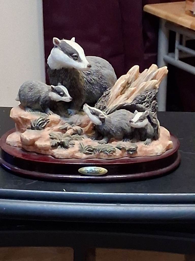 Urban badgers ornament julieanna collection