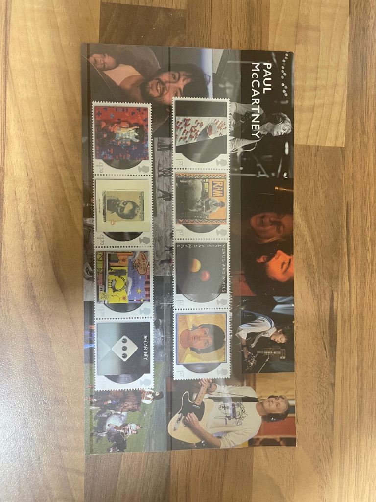 Paul McCartney stamps