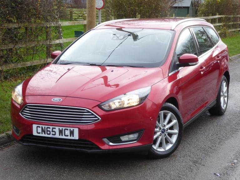2015 Ford Focus 1.5 TDCi 120 Titanium 5dr EURO 6 ULEZ £20 Road TAX ESTATE Diesel Manual