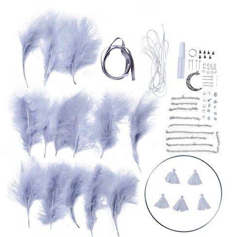 Jacques of LondonGrey Dream Catcher - DIY For Kids Complete Craft Kit (NEW)7.5  