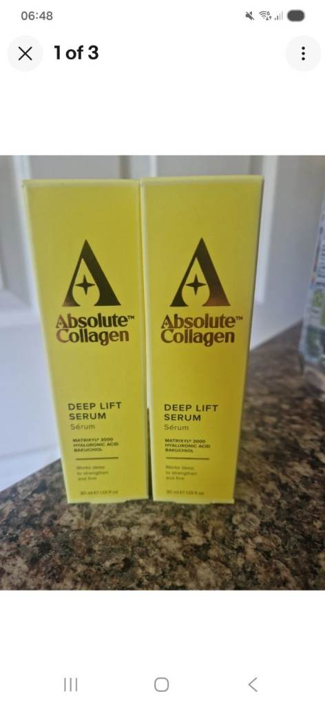 Absolute Collagen Deep Lift Serum - 2 Boxes, New