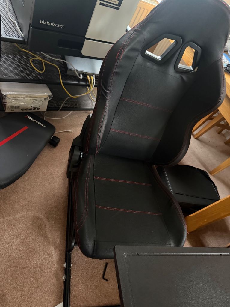 Racing Simulation Seat - Black