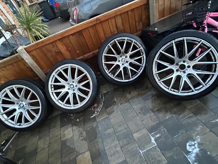 BMW wheels, alloy and tyre