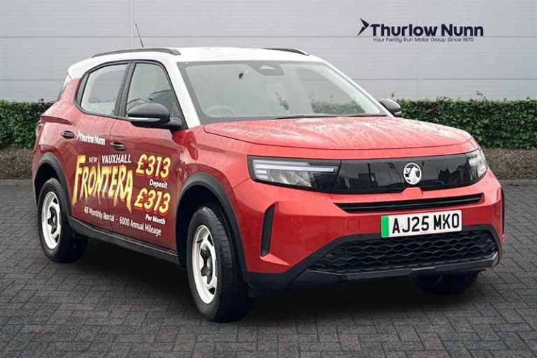 2025 Vauxhall Frontera Electric 44kWh Design SUV 5dr Electric Auto (113 ps) SUV Electric Automatic