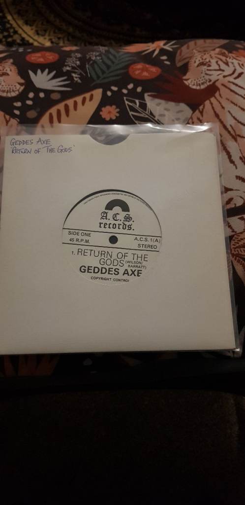 Geddes Axe Vinyl - Return Of The Gods (ACS Records)