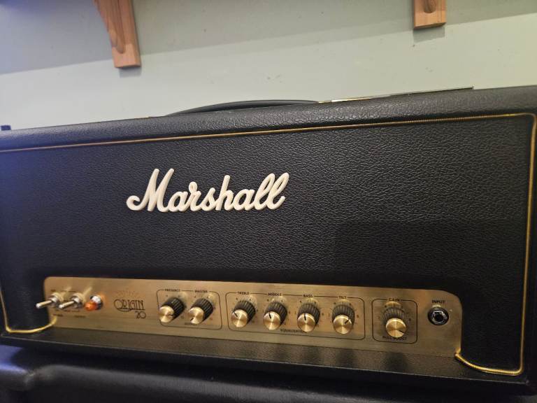 Marshall origin 20 head guitar amplifier 